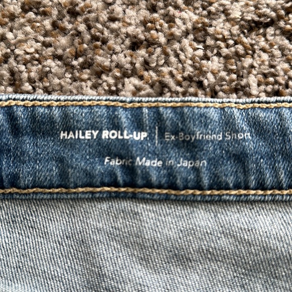 NWT AG Adriano Goldschmied Hailey Boyfriend Shorts 33 in 14 Years Foxtail - Picture 7 of 11